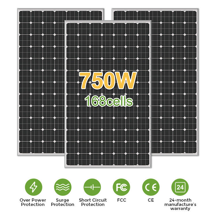 एमसी4 आउटपुट OEM सोलर पैनल 100W 250W 350W 450W 500W 700W 800W 1000W 2000W वाणिज्यिक के लिए